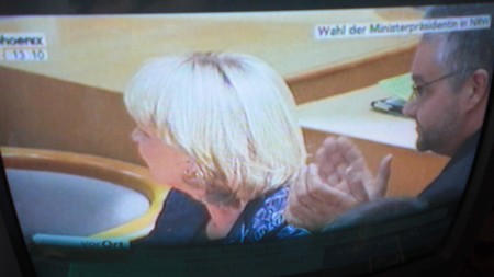Klausens Foto SERIELLO Hannelore Kraft 14.7.2010 Wahl zur Ministerprsidentin NRW (zwei Wahlgnge) plus Amtseid