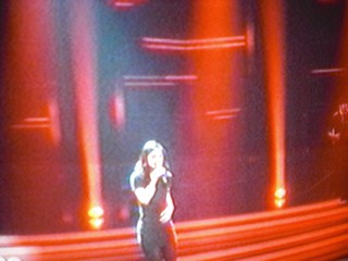 SERIELLO von KLAUSENS zu LENA MEYER-LANDRUT, als sie am 12.3.2010 2 Lieder singt. Insgesamt wird sie 4 x mal singen, in diesem Finale von "Unser Star fr Oslo"