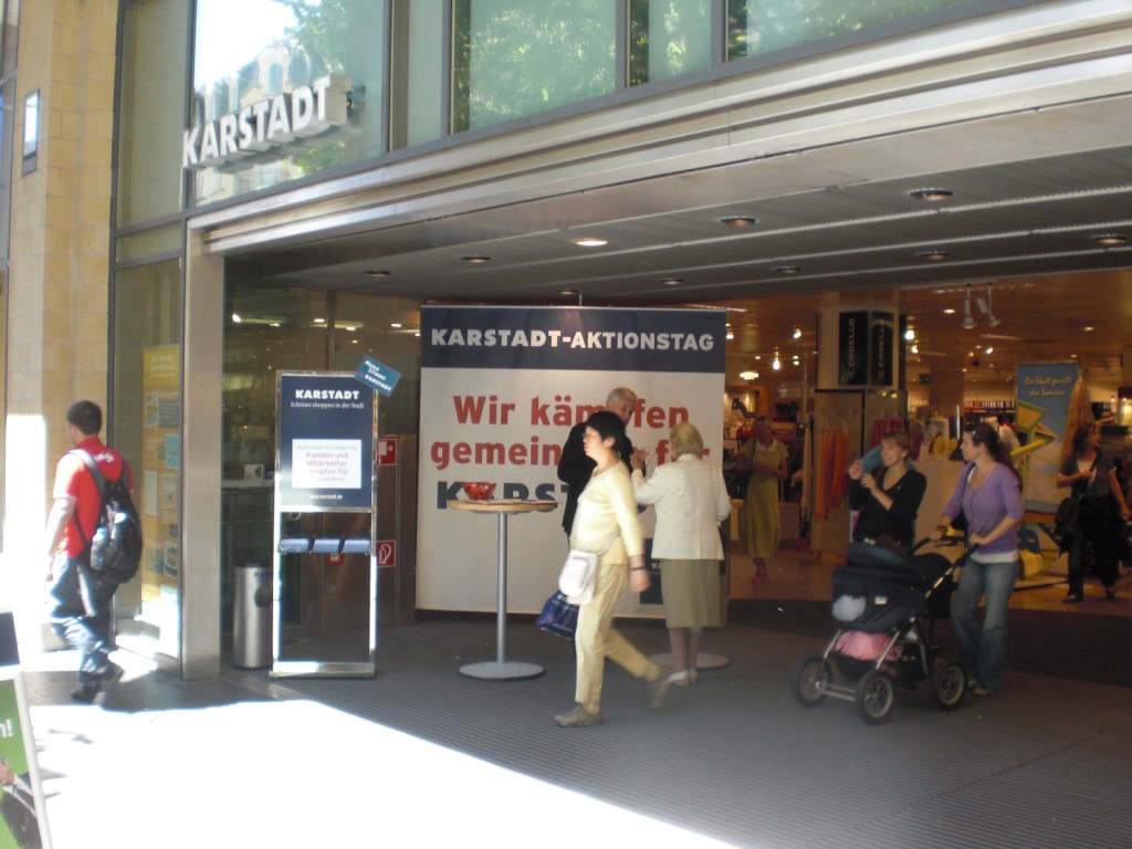 KARSTADT BONN am AKTIONSTAG am 29.5.2009 - Foto von KLAUSENS