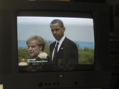 Klausens Foto SERIELLO Barack Obama in Buchenwald am 5.6.2009