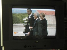 Klausens Foto SERIELLO Barack Obama in Buchenwald am 5.6.2009