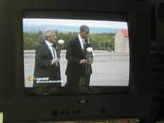 Klausens Foto SERIELLO Barack Obama in Buchenwald am 5.6.2009