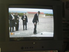 Klausens Foto SERIELLO Barack Obama in Buchenwald am 5.6.2009