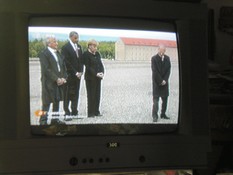 Klausens Foto SERIELLO Barack Obama in Buchenwald am 5.6.2009