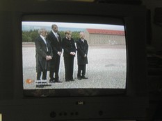 Klausens Foto SERIELLO Barack Obama in Buchenwald am 5.6.2009