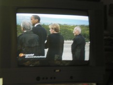 Klausens Foto SERIELLO Barack Obama in Buchenwald am 5.6.2009