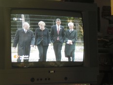 Klausens Foto SERIELLO Barack Obama in Buchenwald am 5.6.2009