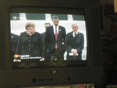 Klausens Foto SERIELLO Barack Obama in Buchenwald am 5.6.2009