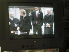 Klausens Foto SERIELLO Barack Obama in Buchenwald am 5.6.2009