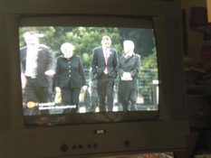 Klausens Foto SERIELLO Barack Obama in Buchenwald am 5.6.2009