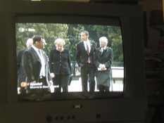 Klausens Foto SERIELLO Barack Obama in Buchenwald am 5.6.2009