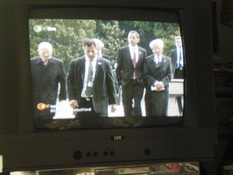 Klausens Foto SERIELLO Barack Obama in Buchenwald am 5.6.2009