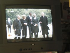 Klausens Foto SERIELLO Barack Obama in Buchenwald am 5.6.2009