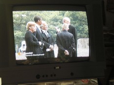 Klausens Foto SERIELLO Barack Obama in Buchenwald am 5.6.2009