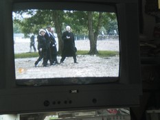 Klausens Foto SERIELLO Barack Obama in Buchenwald am 5.6.2009