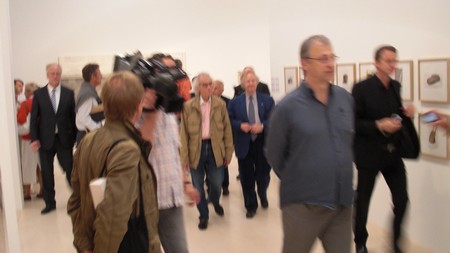 klausens seriello vom besuch des knstlers christo in brhl im max ernst museum am 15.6.2010