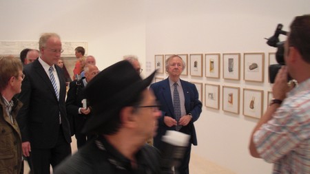 klausens seriello vom besuch des knstlers christo in brhl im max ernst museum am 15.6.2010