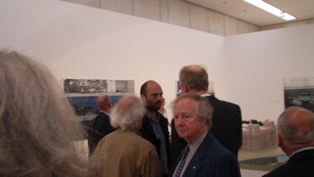 klausens seriello vom besuch des knstlers christo in brhl im max ernst museum am 15.6.2010