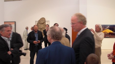 klausens seriello vom besuch des knstlers christo in brhl im max ernst museum am 15.6.2010