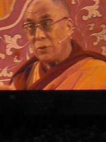 Klausens SERIELLO Der Dalai Lama in Frankfurt 30.7.2009 Commerzbank Arena