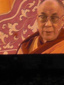 Klausens SERIELLO Der Dalai Lama in Frankfurt 30.7.2009 Commerzbank Arena