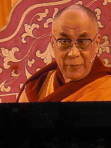 Klausens SERIELLO Der Dalai Lama in Frankfurt 30.7.2009 Commerzbank Arena