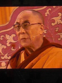 Klausens SERIELLO Der Dalai Lama in Frankfurt 30.7.2009 Commerzbank Arena