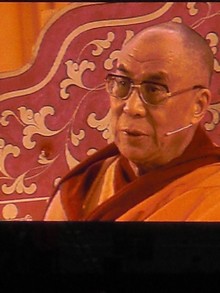 Klausens SERIELLO Der Dalai Lama in Frankfurt 30.7.2009 Commerzbank Arena