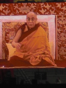 Klausens SERIELLO Der Dalai Lama in Frankfurt 30.7.2009 Commerzbank Arena