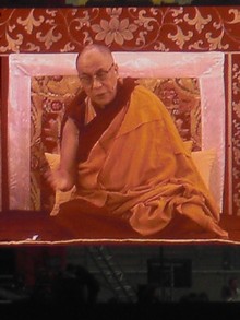 Klausens SERIELLO Der Dalai Lama in Frankfurt 30.7.2009 Commerzbank Arena