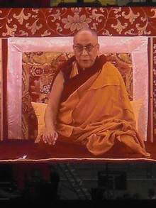 Klausens SERIELLO Der Dalai Lama in Frankfurt 30.7.2009 Commerzbank Arena