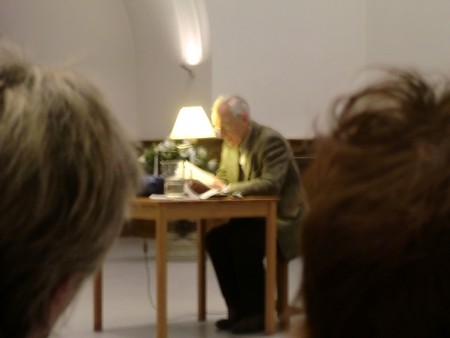 Foto Seriello von KLAUSENS von Dieter Wellershoff am 26.5.2010 in der Lutherkirche in Bonn, Lesung aus "Der Himmel ist kein Ort"