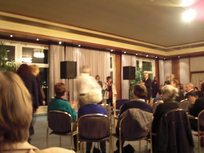 KLAUSENS Foto: Gesine Schwan und Andre Nahles in Bad Breisig Hotel "Vier Jahreszeiten" am 18.2.2009 Brgermpfang SPD