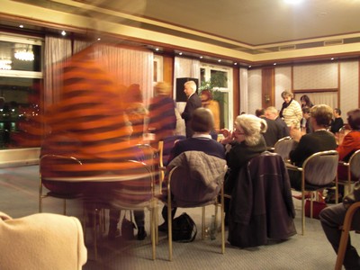 KLAUSENS Foto: Gesine Schwan und Andre Nahles in Bad Breisig Hotel "Vier Jahreszeiten" am 18.2.2009 Brgermpfang SPD