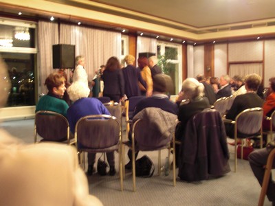 KLAUSENS Foto: Gesine Schwan und Andre Nahles in Bad Breisig Hotel "Vier Jahreszeiten" am 18.2.2009 Brgermpfang SPD