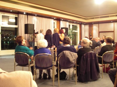 KLAUSENS Foto: Gesine Schwan und Andre Nahles in Bad Breisig Hotel "Vier Jahreszeiten" am 18.2.2009 Brgermpfang SPD