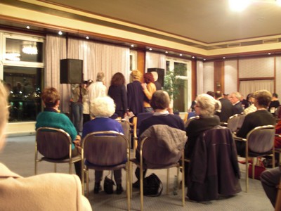 KLAUSENS Foto: Gesine Schwan und Andre Nahles in Bad Breisig Hotel "Vier Jahreszeiten" am 18.2.2009 Brgermpfang SPD