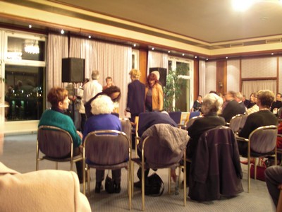 KLAUSENS Foto: Gesine Schwan und Andre Nahles in Bad Breisig Hotel "Vier Jahreszeiten" am 18.2.2009 Brgermpfang SPD