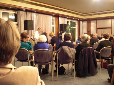 KLAUSENS Foto: Gesine Schwan und Andre Nahles in Bad Breisig Hotel "Vier Jahreszeiten" am 18.2.2009 Brgermpfang SPD