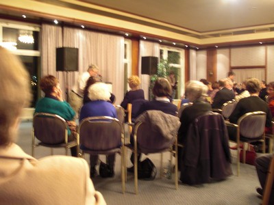 KLAUSENS Foto: Gesine Schwan und Andre Nahles in Bad Breisig Hotel "Vier Jahreszeiten" am 18.2.2009 Brgermpfang SPD