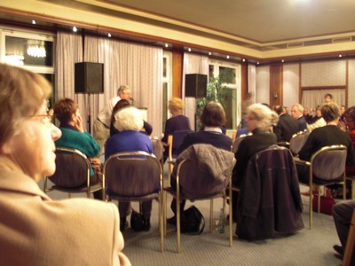 KLAUSENS Foto: Gesine Schwan und Andre Nahles in Bad Breisig Hotel "Vier Jahreszeiten" am 18.2.2009 Brgermpfang SPD