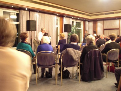 KLAUSENS Foto: Gesine Schwan und Andre Nahles in Bad Breisig Hotel "Vier Jahreszeiten" am 18.2.2009 Brgermpfang SPD