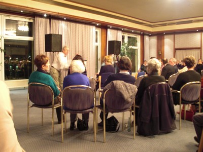 KLAUSENS Foto: Gesine Schwan und Andre Nahles in Bad Breisig Hotel "Vier Jahreszeiten" am 18.2.2009 Brgermpfang SPD