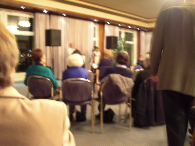 KLAUSENS Foto: Gesine Schwan und Andre Nahles in Bad Breisig Hotel "Vier Jahreszeiten" am 18.2.2009 Brgermpfang SPD