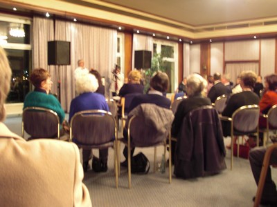 KLAUSENS Foto: Gesine Schwan und Andre Nahles in Bad Breisig Hotel "Vier Jahreszeiten" am 18.2.2009 Brgermpfang SPD