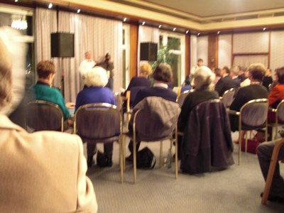 KLAUSENS Foto: Gesine Schwan und Andre Nahles in Bad Breisig Hotel "Vier Jahreszeiten" am 18.2.2009 Brgermpfang SPD