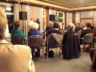 KLAUSENS Foto: Gesine Schwan und Andre Nahles in Bad Breisig Hotel "Vier Jahreszeiten" am 18.2.2009 Brgermpfang SPD