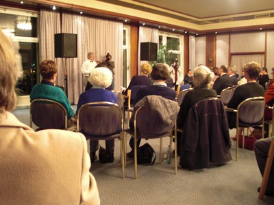 KLAUSENS Foto: Gesine Schwan und Andre Nahles in Bad Breisig Hotel "Vier Jahreszeiten" am 18.2.2009 Brgermpfang SPD