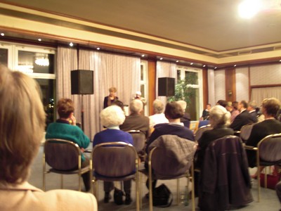 KLAUSENS Foto: Gesine Schwan und Andre Nahles in Bad Breisig Hotel "Vier Jahreszeiten" am 18.2.2009 Brgermpfang SPD