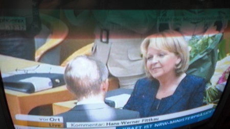 Klausens Foto SERIELLO Hannelore Kraft 14.7.2010 Wahl zur Ministerpräsidentin NRW (zwei Wahlgänge) plus Amtseid